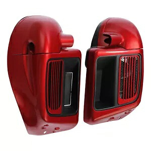 下部ベントフェアリング ハーレーツーリング 14 以降ウィキッドレッド水冷に適合 Lower Vented Fairing Fit For Harley Touring 14-Later Wicked Red water-cooled 【並行輸入品】
