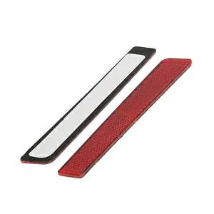 レッドハードサドルバッグラッチカバーリフレクターハーレーツーリングロードキング14-upに適合 Red Hard Saddlebag Latch Cover Reflectors Fit For Harley Touring Road King 14-up 【並行輸入品】