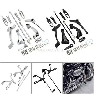 14-22 ハーレースポーツスター XL 1200 883 フォワードコントロールフットペグレバーリンケージ用 For 14-22 Harley Sportster XL 1200 883 Forward Controls Foot Pegs Levers Linkage 【並行輸入品】