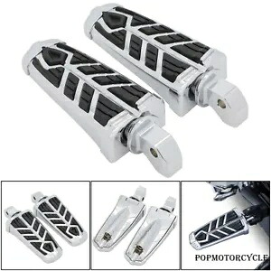 クローム後部乗客フットペグフットレスト インディアンスカウトシックスティボバー 2015-2018用 Chrome Rear Passenger Foot Pegs Footrest For Indian Scout Sixty Bobber 2015-2018 【並行輸入品】