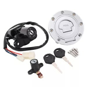 点火スイッチガスキャップシートロックキーセットヤマハ MT-03 MT-07 MT-09 FJ09 Ignition Switch Gas Cap Seat Lock Key Set Fit For Yamaha MT-03 MT-07 MT-09 FJ09 【並行輸入品】
