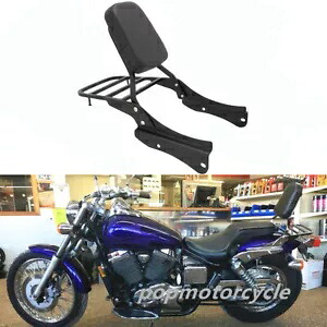 シーシーバー 荷物ラックバックレスト付き ホンダ シャドウスピリット 750 VT750DC 2001-2008用 Sissy Bar w/ Luggage Rack Backrest for Honda Shadow Spirit 750 VT750DC 2001-2008 【並行輸入品】
