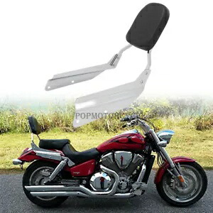 助手席シーシーバー バックレスト パッド 02-Up ホンダ VTX1300 VTX1800 のみ C/F モデル用 Passenger Sissy Bar Backrest Pad for 02-Up Honda VTX1300 VTX1800 ONLY C/F Model 【並行輸入品】