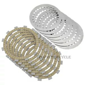 クラッチ摩擦鋼板ディスクキットヤマハ R6 YZF YZF600 96-05 R6S 03-09 Clutch Friction Steel Plates Discs Kit For Yamaha R6 YZF YZF600 96-05 R6S 03-09 【並行輸入品】