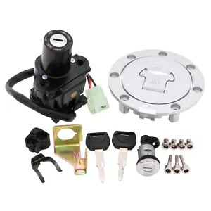 点火スイッチ燃料ガスキャップシートロックキーキットホンダ CBR600RR CBR600 F4 F4I Ignition Switch Fuel Gas Cap Seat Lock Key Kit For Honda CBR600RR CBR600 F4 F4I 【並行輸入品】