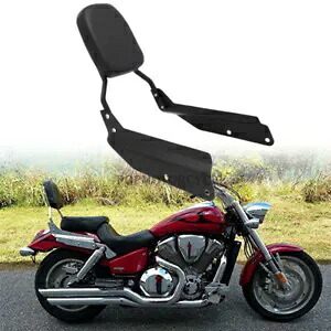 助手席シーシーバー バックレスト パッド 02-Up ホンダ VTX1300 VTX1800 のみ C/F モデル用 Passenger Sissy Bar Backrest Pad for 02-Up Honda VTX1300 VTX1800 ONLY C/F Model 【並行輸入品】