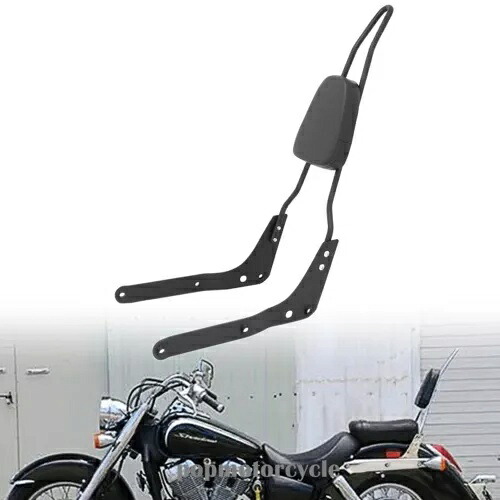 トールバックレスト シーシーバーパッド ホンダ シャドウ エアロ 750 VT750C VT750CA 04-12 ブラック Tall Backrest Sissy Bar Pad for Honda Shadow Aero 750 VT750C VT750CA 04-12 Black 【並行輸入品】