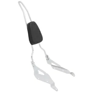 クローム 助手席バックレスト トール シーシーバー ホンダ シャドウ 750 VT750RS 2010-2022用 Chrome Passenger Backrest Tall Sissy Bar for Honda Shadow 750 VT750RS 2010-2022 【並行輸入品】