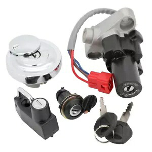 点火スイッチ燃料キャップシートロックキーヤマハ V スター XVS650 XVS1100 カスタム Ignition Switch Fuel Cap Seat Lock Keys For Yamaha V-Star XVS650 XVS1100 Custom 【並行輸入品】
