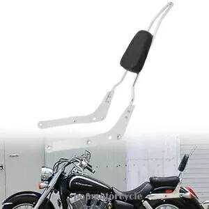 クローム トール バックレスト シーシーバー ホンダ シャドウ エアロ 750 VT750C VT750CA 2004-12用 Chrome Tall Backrest Sissy Bar for Honda Shadow Aero 750 VT750C VT750CA 2004-12 【並行輸入品】
