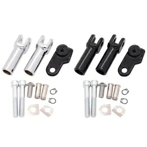 パッセンジャーフットペグサポートマウントハーレーソフテイルスリムFLS FLSSクロスボーン用 Passenger Foot Peg Supports Mount For Harley Softail Slim FLS FLSS Cross Bones 【並行輸入品】