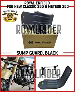 ロイヤルエンフィールド 「ブラックサンプガード」 NEW CLASSIC 350 & METEOR 350用 Royal Enfield \