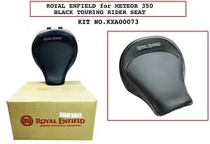 ロイヤルエンフィールドメテオール350「ブラックツーリングライダーシート」に適合します。 Fits Royal Enfield Meteor 350 \