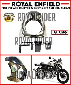 INT 650 GLITTER & DUST & GT 650 MR のロイヤル エンフィールド フェアリングに適合。クリーン Fits Royal Enfield FAIRING FOR INT 650 GLITTER & DUST & GT 650 MR. CLEAN 【並行輸入品】