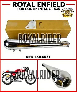 AEW エキゾースト ロイヤル エンフィールド コンチネンタル GT 535用 AEW EXHAUST For Royal Enfield Continental GT 535 【並行輸入品】
