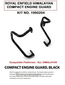 ロイヤルエンフィールド「コンパクトエンジンガード」ヒマラヤ用に適合 Fits Royal Enfield \