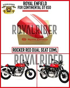 ロイヤルエンフィールドコンチネンタル GT 650 ロッカーレッドデュアルシートカウルに適合 Fits Royal Enfield Continental GT 650 Rocker Red dual seat cowl 【並行輸入品】