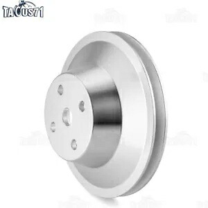 1 溝ウォーターポンププーリービッグブロックシボレー BBC ロングウォーターポンプ 396 427 454 1-Groove Water Pump Pulley For Big Block Chevy BBC Long Water Pump 396 427 454 【並行輸入品】