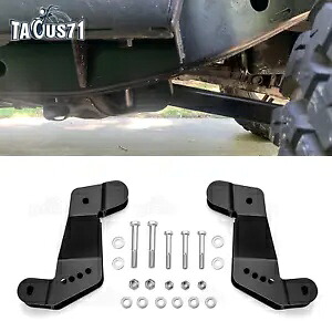 2-4インチリフト用ジープラングラーJKアンリミテッドフロントコントロールアーム補正ブラケット for 2-4'' lift Jeep Wrangler JK Unlimited Front Control Arm Correction Bracket 【並行輸入品】