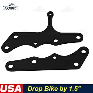 リアサスペンション 1.5 インチ ドロップ ロア リンク キット 14-UP インディアン チーフテンに適合 Rear Suspension 1.5\