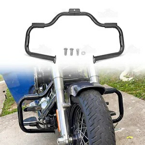 口ひげエンジンガードクラッシュバーハーレーファットボーイ FLSTF ヘリテージソフテイル FLSTC Mustache Engine Guard Crash Bar For Harley Fat Boy FLSTF Heritage Softail FLSTC 【並行輸入品】