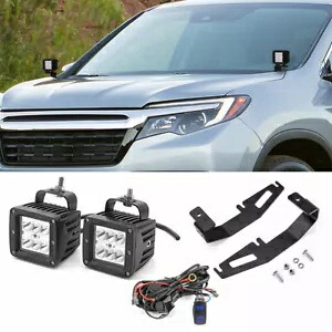 24 ワット LED ポッド + 溝マウント + ワイヤーホンダリッジライン/パスポート/パイロット/オデッセイ 16-22 24W LED Pod+Ditch Mount+Wire For Honda Ridgeline /Passport /Pilot /Odyssey 16-22 【並行輸入品】 42,185円