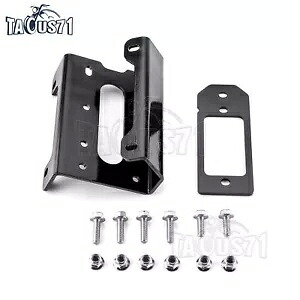 2024 新型 Can-Am ディフェンダー HD7 スチール ウインチ マウント プレート フェアリード マウント用 For 2024 New Can-Am Defender HD7 Steel Winch Mount Plate Fairlead Mount 【並行輸入品】