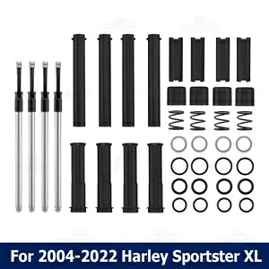 EZ インストール調整可能なプッシュロッドカバーキットハーレースポーツスター XL 883 1200 アイアン用 EZ Install Adjustable Pushrods Covers Kit For Harley Sportster XL 883 1200 Iron 【並行輸入品】