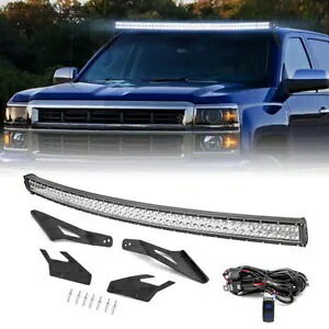 52 インチ LED ライトバー ルーフマウントキット 2015-2018 サバーバン、タホ、ユーコン / XL 用 52'' LED Light Bar Roof Mounting Kit for 2015-2018 Suburban, Tahoe, Yukon / XL 【並行輸入品】