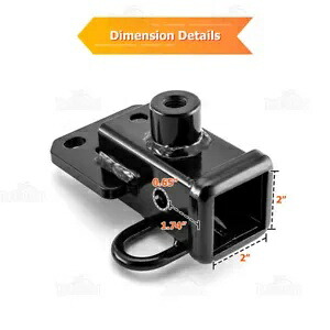 クラス 3 トレーラーヒッチ、2 インチレシーバー Ram 1500 2019-2020 2021 2022 2023 2024 用 Class 3 Trailer Hitch,2Inch Receiver for Ram 1500 2019-2020 2021 2022 2023 2024 【並行輸入品】
