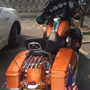 バックレスト シーシーバー & ステルスラック 09-24 ハーレー ロードグライド ストリートグライド用 Backrest Sissy Bar & Stealth Rack For 09-24 Harley Road Glide Street Glide 【並行輸入品】