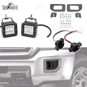 フォグライトキット 2015-2016 2017 2018 2019 GMC シエラ 2500HD/3500HD+ マウント + ワイヤー用 Fog Light Kit For 2015-2016 2017 2018 2019 GMC Sierra 2500HD/3500HD+ Mount+ Wire 【並行輸入品】