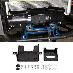 WEISEN スチールウインチ取り付けブラケットキット 2010-2020 Can-Am コマンダー 800 1000 用 WEISEN Steel Winch Mounting Bracket Kit For 2010-2020 Can-Am Commander 800 1000 【並行輸入品】