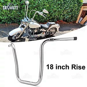 ハーレーダイナファットボブストリートボブFXDF 18インチライズエイプモンキーハンガーバーハンドルバー用 For Harley Dyna Fat Bob Street Bob FXDF 18\