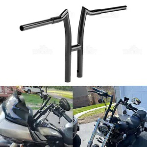 14インチ ライズ シャープ T バー ハンドルバー 1996-UP ハーレー ダイナ スポーツスター ソフテイル FXBR用 14'' Rise Sharp T Bars Handlebar For 1996-UP Harley Dyna Sportster Softail FXBR 【並行輸入品】