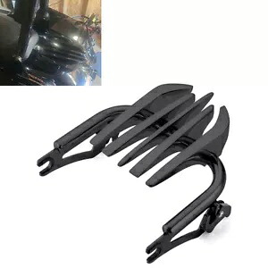 取り外し可能なブラック荷物ラック ハーレーロードグライド ロードキング ストリートグライド 09-24用 Detachable Black Luggage Rack For Harley Road Glide Road King Street Glide 09-24 【並行輸入品】 44,330円