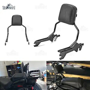 ハーレー 18+ ファットボーイ ブレイクアウト FLFB FXBR 取り外し可能ホールドファスト シーシーバー バックレスト用 For Harley 18+ Fat Boy Breakout FLFB FXBR Detachable Holdfast Sissy Bar Backrest 【並行輸入品】