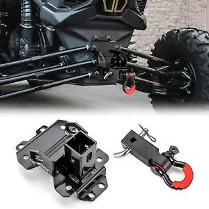 WEISEN 2インチ トレーラーヒッチレシーバー シャックル牽引マウント 22-24 Can-Am Maverick X3用 WEISEN 2\