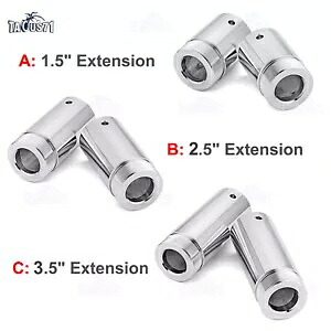 49mm フォークチューブ 1.5インチ 2.5インチ 3.5 エクステンション ハーレーFXSB ソフテイルブレイクアウトツーリング用 49mm Fork Tube 1.5\