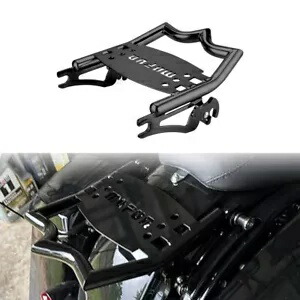 取り外し可能なシーシーバー荷物ラック ハーレーツーリングストリートグライドロードグライド09+用 Detachable Sissy Bar Luggage Rack For Harley Touring Street Glide Road Glide 09+ 【並行輸入品】