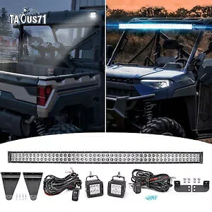 POLARIS RANGER 570 900 XP リアバックアップルーフ LED ライトバーポッドブラケット + ワイヤーに適合 Fit POLARIS RANGER 570 900 XP Rear Backup Roof LED Light Bar Pods Brackets +Wire 【並行輸入品】