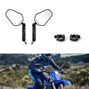 バックミラー + 7/8 インチマウントクランプ Yamaha V スター 950/650/250/1300 ロイヤル用 Rear View Mirrors + 7/8\