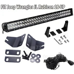 32 ''ライトバー + フードヒンジマウント + ワイヤージープラングラー JL 18-19 20 21 22 23 24 32'' Light Bar+Hood Hinge Mount+Wire For Jeep Wrangler JL 18-19 20 21 22 23 24 【並行輸入品】
