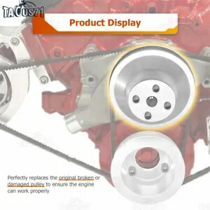 シボレービッグブロックウォーターポンププーリー 1V ロングウォーターポンプ BBC LWP 396 427 454 For Chevy Big Block Water Pump Pulley 1V Long Water Pump BBC LWP 396 427 454 【並行輸入品】 37,180円