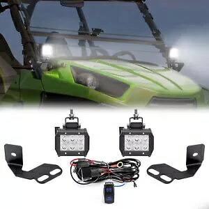 WEISEN A ピラー LED ライトポッドマウントブラケットワイヤーキットホンダパイオニア 1000 500 WEISEN A-Pillar LED Light Pods Mount Bracket Wire Kit For HONDA PIONEER 1000 500 【並行輸入品】