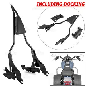 トールバックレスト シーシーバー+ドッキング ハーレーツーリングロードキング ストリートグライド 09-13用 Tall Backrest Sissy Bar+Docking For Harley Touring Road King Street Glide 09-13 【並行輸入品】 45,540円