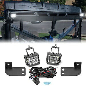 WEISEN リアルーフピラーポッドマウントワイヤーキット ポラリスレンジャー 500 800 900 1000 用 WEISEN Rear Roof Pillar Pods Mount Wire Kit For Polaris Ranger 500 800 900 1000 【並行輸入品】