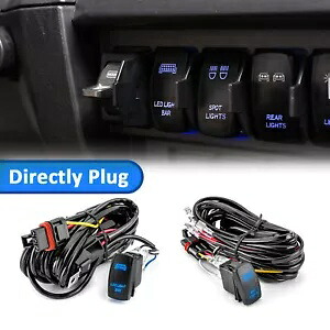 WEISEN LED ライトバー & LED スポット ライト ワイヤー キット Polaris 一般パルス バスバー用 WEISEN LED Light Bar & LED Spot Lights Wire Kit For Polaris General Pulse Busbar 【並行輸入品】