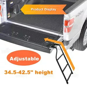 テールゲートラダーステップ容量 300ポンド 2009-2017 2018 ダッジラム 1500 2500 3500用 Tailgate Ladder Step Capacity 300lbs For 2009-2017 2018 Dodge Ram 1500 2500 3500 【並行輸入品】