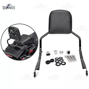 18-UP ハーレー ホールドファスト FXBR FLFB ブラック バックレスト シーシーバー ドッキング ハードウェア用 For 18-UP Harley Holdfast FXBR FLFB Black Backrest Sissy Bar Docking Hardware 【並行輸入品】